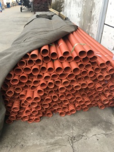 プリストレストダクト設置ラウンドHDPE段ボールダクトプラスチックパイプ40-150mm厚1.5-4.0mm