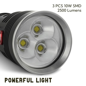 Sáng chim 2500 lumens sạc LED Đèn pin công suất cao xách tay hợp kim nhôm ngọn đuốc <span class=keywords><strong>mini</strong></span> siêu sáng không thấm nước - Product Image 2