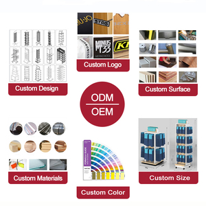 OEM ขายปลีกพิมพ์ป๊อปกระดาษแข็งเครื่องดื่มชั้นวางจอแสดงผลกล่องกระดาษลูกฟูกผลิตภัณฑ์ POP กระดาษแข็งชั้นแสดงผลยืนชั้นวาง