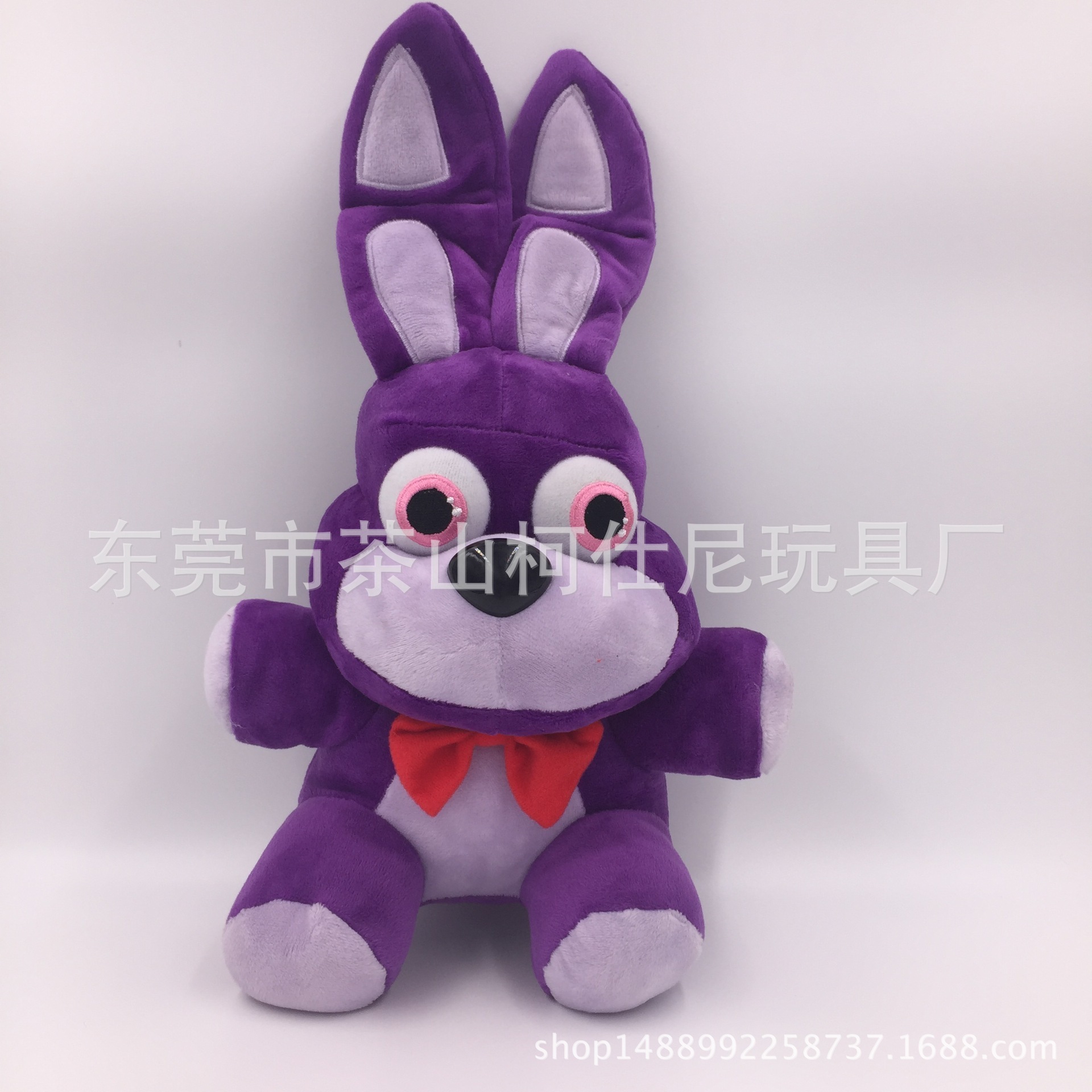 Coniglio viola piccolo da 18 cm