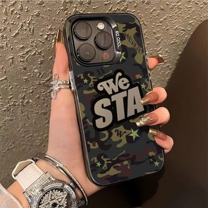 เคสโทรศัพท์มือถือ TPU กันกระแทก IMD INS สำหรับ Apple 16 PRO MAX 13 12 MINI 11 15 14 PLUS 8 7 6s 6ออกแบบโลโก้ปกป้องผู้ชาย - Product Image 1