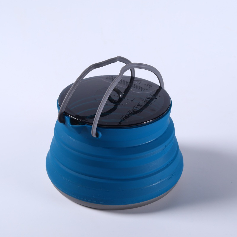 Blue-foldable water kettle