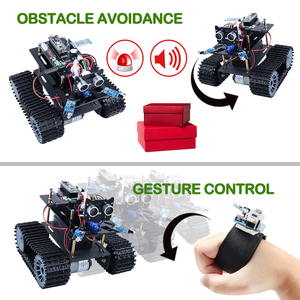 2023 Robot Robot intelligente fatto da te programmabile Robot con gesto senza fili per schede di istruzione e Maker