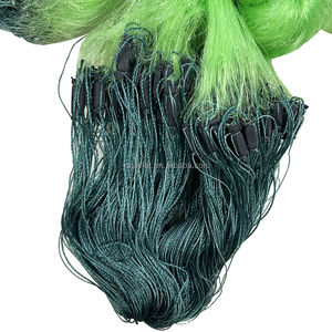 High Quality 100 Meter Long, 1.5-10 Meter High, Customizable Mesh Green <strong>Single</strong> Filament Three-<strong>layer</strong> <strong>Gill</strong> <strong>Net</strong> - Product Image 3