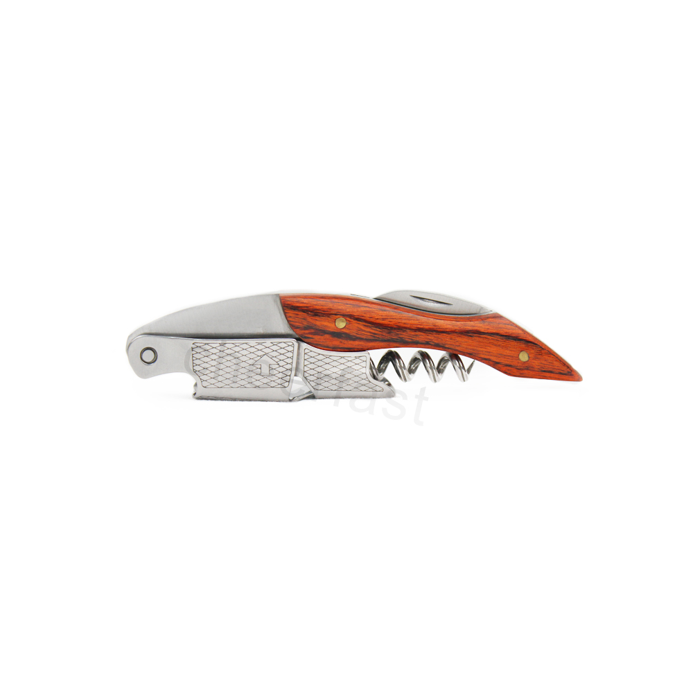 Corkscrew-CF-WO-51 à vin en bois Pakka
