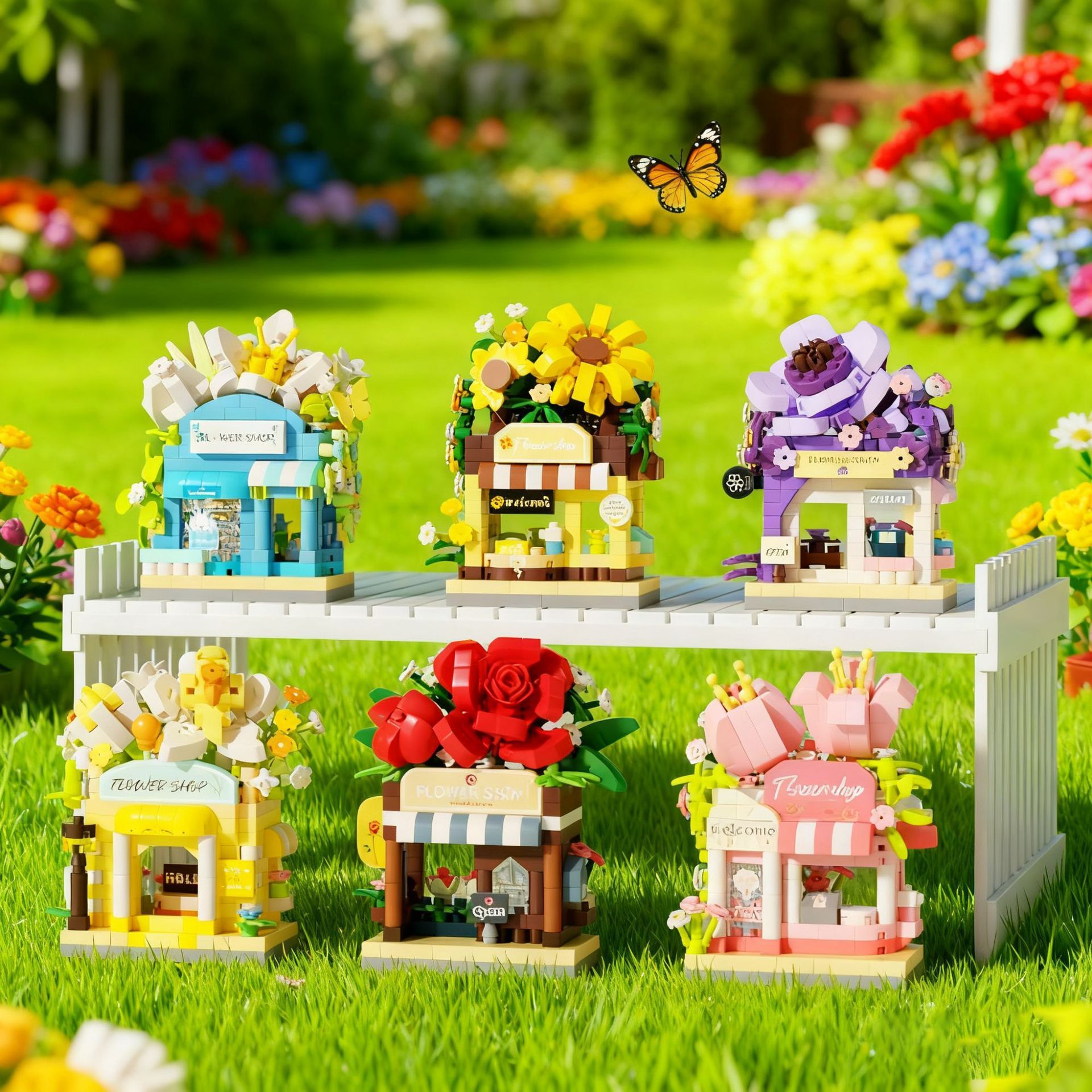 street corner flower shop small store buy 6