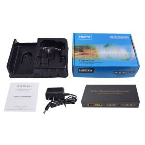5.1CH SPDIF koaksiyel dijital ses şifre çözücü USB multi-medya ile ses çalar 5.1 ses AC3 DTS LPCM DVD PC için VCD - Product Image 6