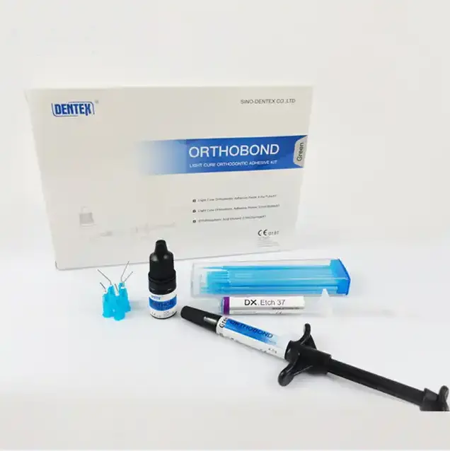 Soporte ortodóntico dental adhesivo de ortodoncia Light-cure