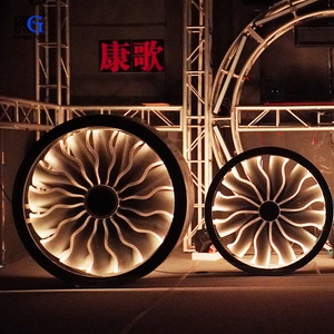 60CM 80CM 1M 1.2M 1.5M 2M RGB Racing Effect Light Colorful Background Strobe Light Led Flashing Effect Light for Stage Party
