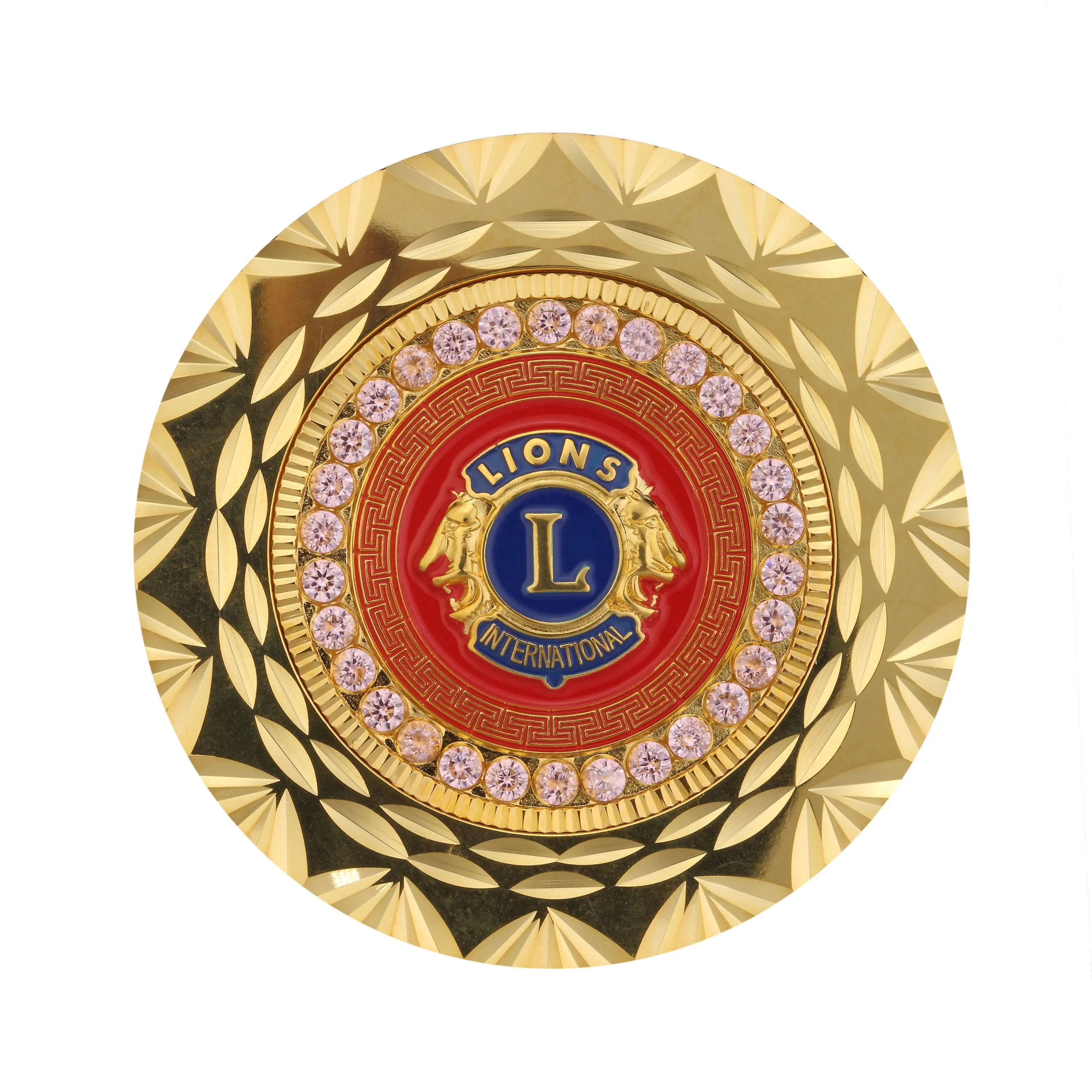 Nach 3D Antike Kupfer Souvenir Messing Medaille Sport Metall Label logo