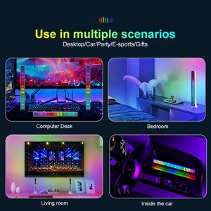 リアクティブコントロールLED音楽LEDライトリズムライトリズムサウンドライト充電式RGB音声譜面台 - Product Image 5