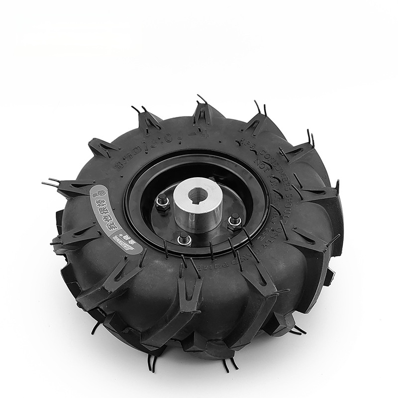 Roue de tracteur 3.50-4 10 pouces noire