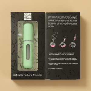Custom Colorful <strong>5ml</strong> Empty <strong>Perfume</strong> Dispenser Bottle Easy to Take Refillable <strong>Perfume</strong> Atomizer Portability <strong>Perfume</strong> With Box - Product Image 5