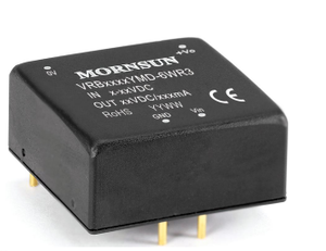 Mornsun-Convertidor de VRB2405YMD-6WR3 aislado, DC-DC de 6W, amplia voltaje de entrada y salida Dual/única regulada, 5V, 6W, VRB2405YMD-6WR3 - Product Image 2