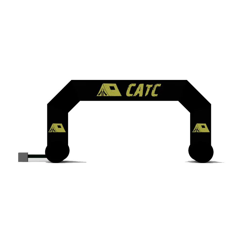 CATC高品質PVCターポリンインフレータブル広告アーチエントランススタートフィニッシュラインインフレータブルアーチ屋外用