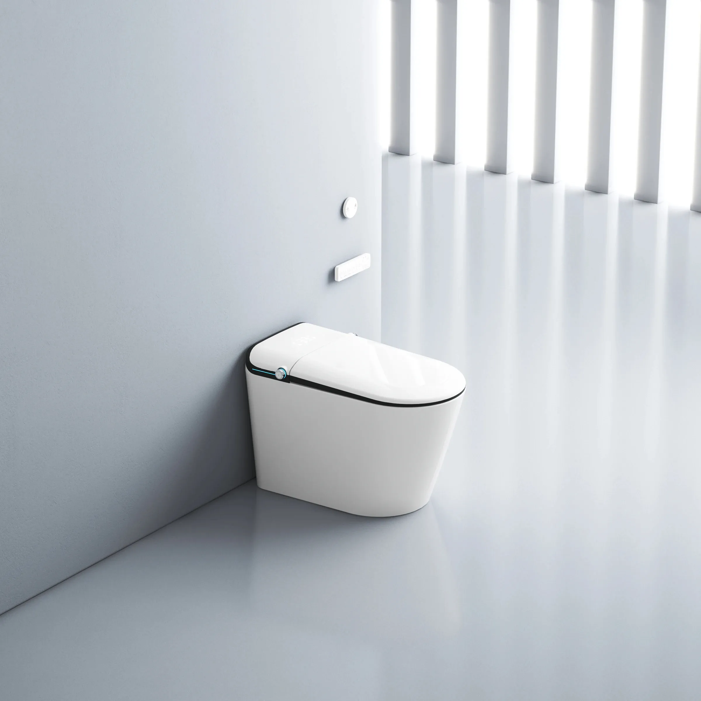 Sanitary Ware Toilette De Luxe Flush Toilet Bowl Smart One Piece Toilet