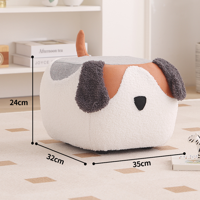 Chiot gris - 24 cm de haut