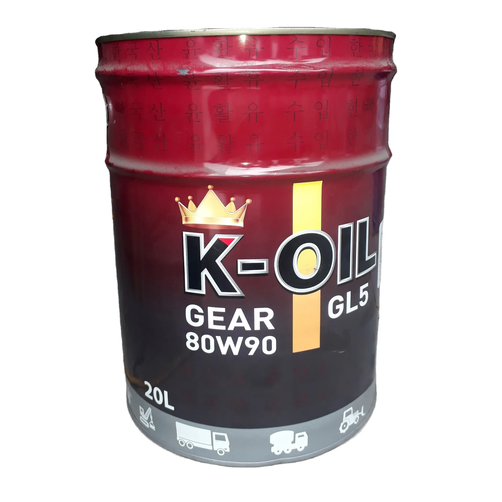 K yağ yüksek kalite ve uygun fiyat şanzıman yağ dişli GL5 yüksek anti-oksidasyon çok amaçlı yağ çin'de yapılan kore