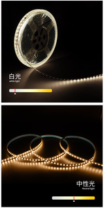 2835 120Led/m 8MM Uniform Light Non-waterproof and Waterproof <strong>Led</strong> 12V 24V <strong>Led</strong> Strip Light 24v - Product Image 5