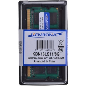 DDR3L RAM 8GB bellek modülü PC3L-12800 SODIMM