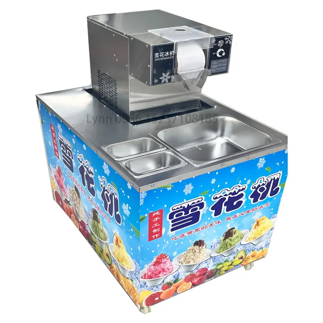 핫셀 스노우 플레이크 아이스 빙수 머신 여름 간식 우유 스노우 아이스 면도기 빙수 스노우 아이스 머신