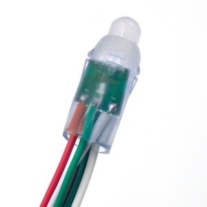 12V WS2811 Wasserdicht 12mm RGB 50 Stück LED Pixel Weihnachts lichterketten IP68 DC5V LED Pixel Modul Lichterkette - Product Image 2