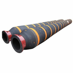 Manguera de dragado flotante Marina industrial para succión y descarga Manguera de goma personalizable con servicio de corte - Product Image 1