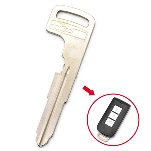 Yüksek kaliteli m-itsubishi akıllı yedek anahtar sağ anahtar ile anahtar kabuk ve durumda Logo olmadan 3 düğmeler - Product Image 1