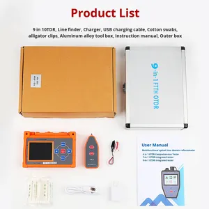 OTDR Optical Time <strong>Domain</strong> Reflectometer Broadband <strong>Test</strong> Network Cable Line PON Optical Power Meter Stable Fiber Optic Equipment - Product Image 4