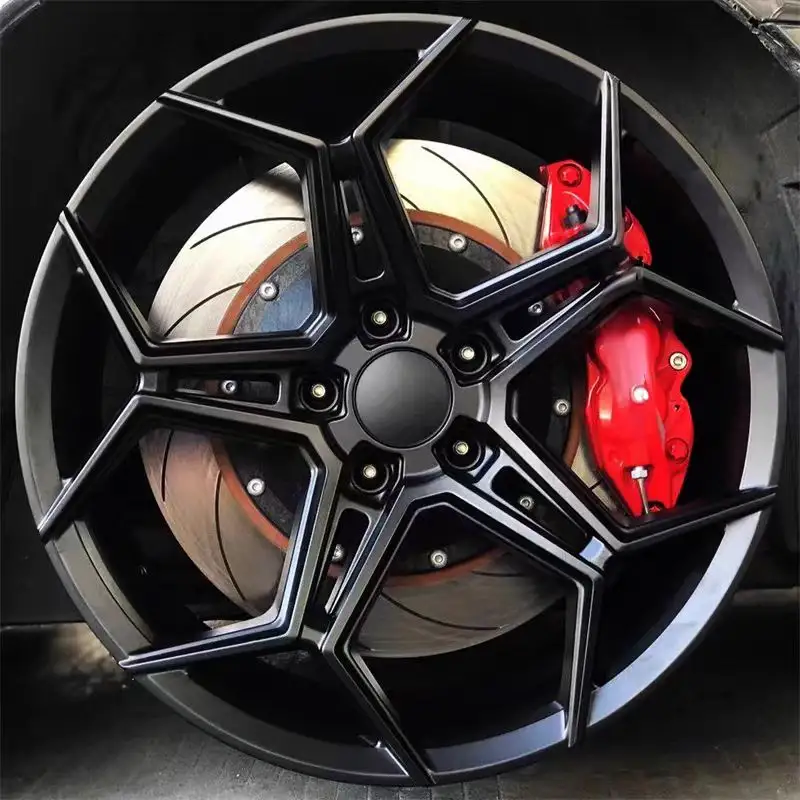 Antron Fabriek Custom Groothandel 17-22 Inch Smederij Lichtmetalen Velgen Auto Velgen Wiel Verschillende Maten Van 6061-t6 Aluminium Velgen