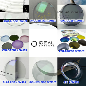 Ống kính quang học 1.56 freeform tiến bộ HMC ống kính nhựa quang học theo toa <span class=keywords><strong>aspheric</strong></span> kính mắt ống kính - Product Image 5