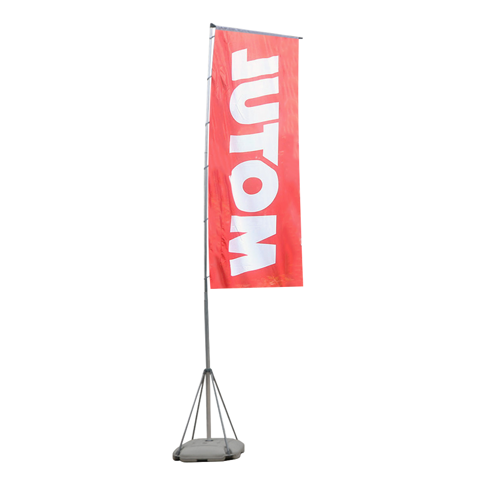 Bandera de 5m + Asta + Base
