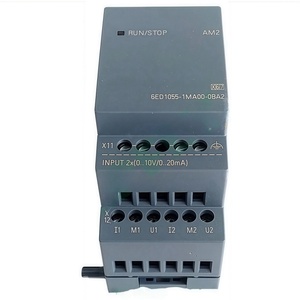 LOGOTIPO 6ED1055-1MM00-0BA2! 8, AM2 AQ módulo de expansão, logotipo 2AO plc 8 módulos de expansão plc automação lógica plc controle sistema