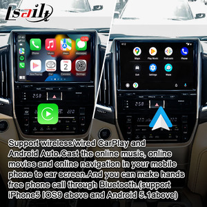 Lsailt PX6 4GB Androidマルチメディアインターフェイス、Spotify、Google Map for 2019-トヨタニューランドクルーザーLC200 GXR VXR - Product Image 3