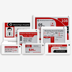 Thông minh chăm sóc sức khỏe giải pháp kỹ thuật số bệnh nhân biển hiệu thuốc tag epaper ESL nhãn điện tử eink màn hình tích hợp kỹ thuật số biển - Product Image 3