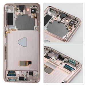 Sam S21 Lcd ที่มีกรอบสำหรับ Samsung S21หน้าจอสมบูรณ์