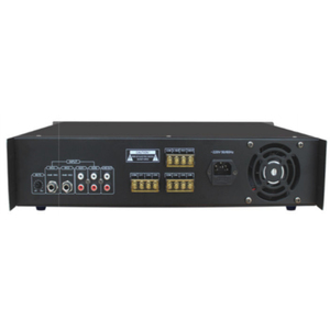 2U <strong>Mixer</strong> Amplifier 6 <strong>Zone</strong> 500w Amplifier Audio with MP3 &amp; FM Public Adress System Full Set - Product Image 1