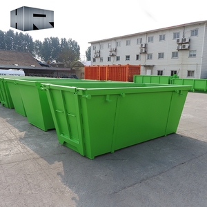Customized Steel Mobile Skips Factory <strong>Price</strong> <strong>Recycling</strong> Mobile Skip Bins Large Waste Garbage Bin - Product Image 1