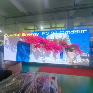 彩色可移动p3.9毫米户外发光二极管显示屏易于移动，用于舞台活动租赁 - Product Image 2