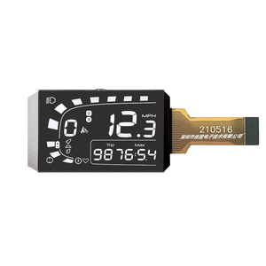 Benutzer definierte VA Voll ansicht für Motorrad Weiß Hintergrund beleuchtung LCD 7 Monochrom Segment LCD-Display LCD-Display-Modul - Product Image 6
