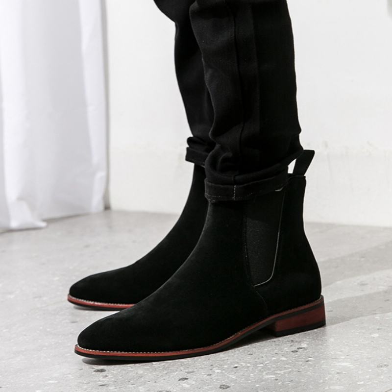 รองเท้าเพิ่มความสูงสีดำ