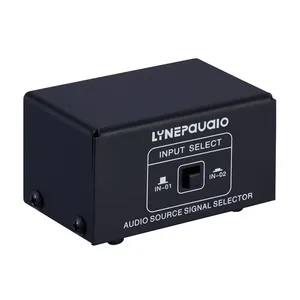 2-in-1 out o 1-in-2 out Interfaz RCA Fuente de audio y video Selector de señal Conmutador Accesorio de audio y video
