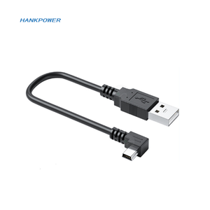 USB 2.0公到迷你USB b型5pin 90度上下和左右角公数据电缆0.25m/0.5m/1.8m/5m - Product Image 6