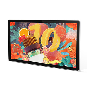 Good Quality 55 Inch High Brightness Wall Mount 4K <strong>LCD</strong> <strong>Display</strong> Screen <strong>with</strong> Android Internet Release <strong>Program</strong> Advertising <strong>Display</strong>