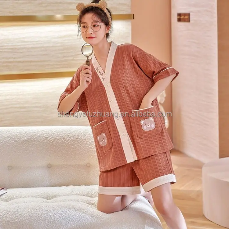 Sexy pajamas leopard Lace Silk women's honeymoon pajamas attractive transparent pajamas