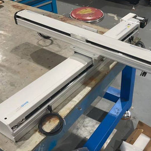 Robot de pórtico CNC XY Robot cartesiano de etapa lineal de 2 ejes Sistema de movimiento deslizante de guía lineal con motor de núcleo y motor Pórtico XYZ