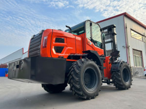 新条件3.0吨3.5吨4.0吨5.0吨越野柴油崎岖地形叉车4x4 4WD餐厅、印刷厂 - Product Image 2
