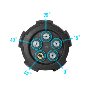 OnniLuLu 5-in-1 hızlı geçiş, basınçlı yıkama püskürtme memesi, güç yıkayıcı çok fonksiyonlu meme ucu 4000 PSI ayarlamak - Product Image 3