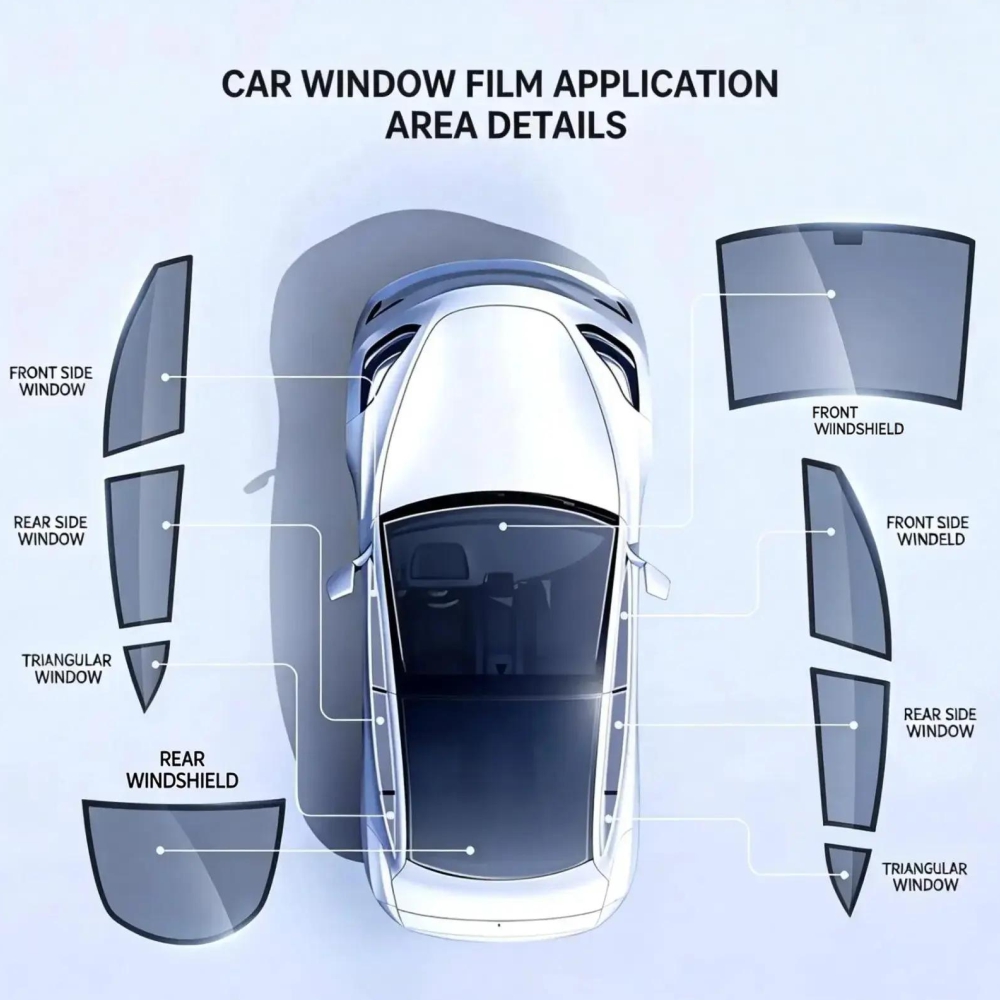 Front windshield light blocking rate: 70%