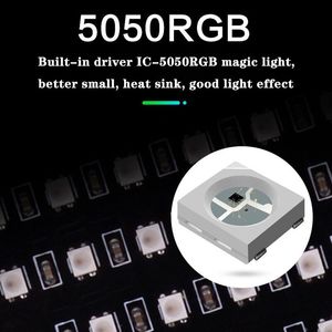 DC5V Гибкая RGB светодиодная Пиксельная панель 8*8 см 64 светодиоды 16*16 см 8*32 см 256 светодиоды WS2812B SK6812 SMD 5050 ws2812b матричная панель - Product Image 6